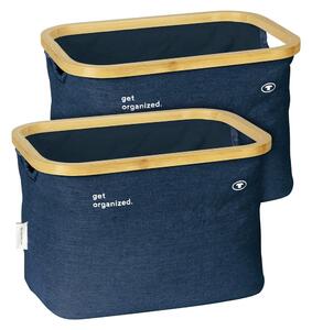 Set di cesti in tessuto 2 pz 38x26x26 cm Tom Tailor – Wenko