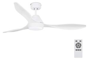 FARO 33346 - Ventilatore da soffitto LED POLARIS LED/18W/230V bianco d. 132 cm + TC