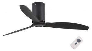 FARO 32043 - Ventilatore da soffitto MINI TUBE d. 128 cm nero + telecomando