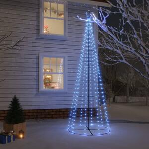 Albero di Natale a Cono Blu 310 LED 100x300 cm
