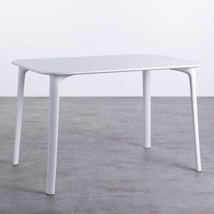 Tavolo rettangolare in polipropilene e mdf l.120 p.80 h.75