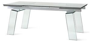 Tavolo crystal plus moderno allungabile target point 200x100x75