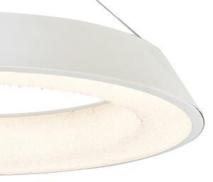 Lampadario Led da soffitto Provence Bianco 38W Dimmerabile con temperatura colore regolabile con telecomando M LEDME