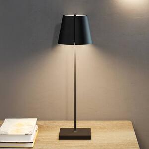 Sigor Nuindie tango Lampada da tavolo LED, nera, IP20, dimmerabile