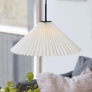 PR Home lampada a sospensione Polly, bianco, Ø 45 cm, carta