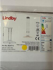 Lindby - Lampadario a sospensione con filo LED dimmerabile AMIDALA LED/36W/230V