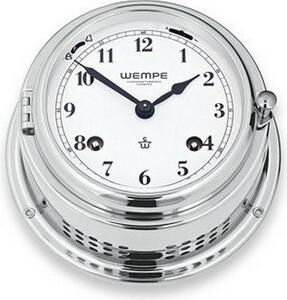 Wempe - CW360004 - Orologio a campana - 150 mm - ottone cromato - numeri arabi - BREMEN II