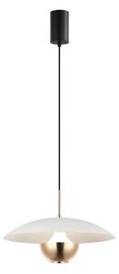 Lampadario LED sospeso con cavo VALIA LED/9W/230V bianco/oro