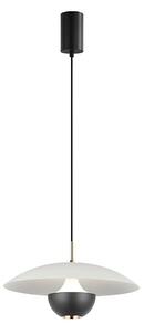 Lampadario LED a sospensione su cavo VALIA LED/9W/230V grigio/nero