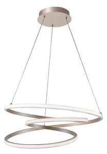 Lampadario LED sospeso con cavo CORT LED/40W/230V argento