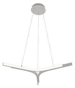 Lampadario LED sospeso con cavo ALTA LED/30W/230V, argento