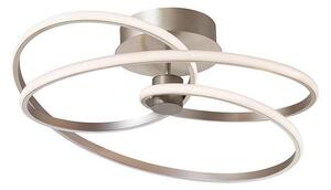Lampadario LED a plafone CORT LED/40W/230V, argento