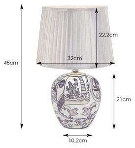 Markslöjd 105000 - Lampada da tavolo GÖTEBORG 1xE27/60W/230V