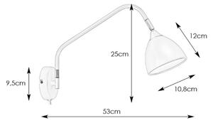 Markslöjd 106081 - Applique VALENCIA 1xGU10/6W/230V