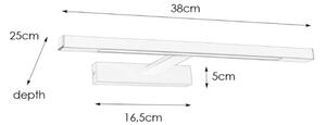 Markslöjd 107865 - Illuminazione a LED per specchi da bagno NEPTUNUS LED/6W/230V IP44