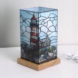 Wagner Life Lampada da tavolo Art Light Leuchtturm, Multicolore, Soggiorno / Sala da pranzo, Plastica, Lampada da tavolo