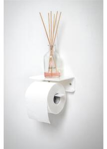Portarotolo da Bagno In Plexiglass CLIO TOILET STAND Dimensioni 16x11x h 6,5 cm - peso 0.3 kg Colore Bianco
