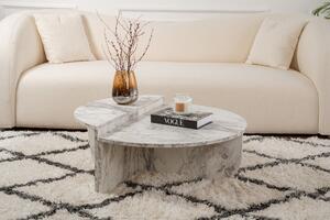 Skye Decor, Orion - Freesia Marble, tavolino, 100 % MELAMINE COATED CHIPBOARD, Freesia Marble, 90 x 60 x 30 cm