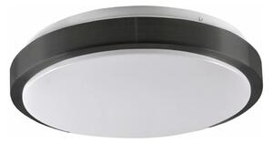 Plafoniera BENEDYKT 2xE27/20W/230V diametro 33 cm nero