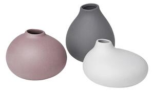 Vasi in porcellana in set di 3 (altezza 9 cm) Nona - Blomus