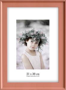 Cornice arancione da appendere, 28 x 37 cm Malaga - Styler