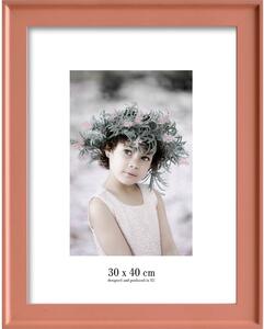 Cornice arancione da appendere, 37 x 47 cm Malaga - Styler