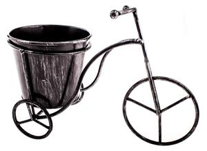 Vaso di fiori con supporto in metallo Bicicletta - Dakls