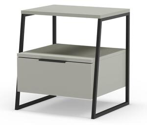 Comodino verde-grigio Velia - Marckeric