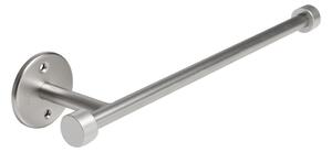 Portarotolo da cucina da parete in acciaio da parete in argento lucido Cappa – Umbra