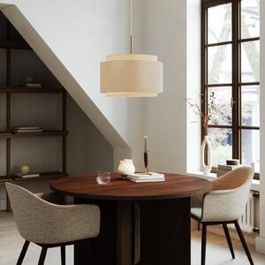 Lampada a sospensione DFTP by Nordlux, Takai, dimmerabile, Beige, Soggiorno, Tessuto / Tessile, Design