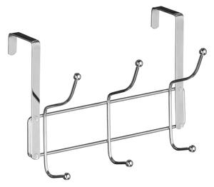 Appendiabiti in metallo argentato 11 cm Chrome - Premier Housewares