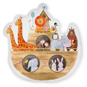 Cuscino per bambini Noah's Ark - Folkifreckles