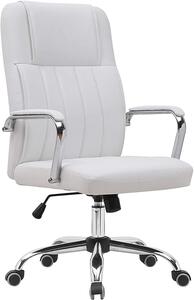 Sedia da ufficio ergonomica in ecopelle