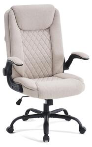 Sedia da ufficio ergonomica con braccioli e schienale regolabili