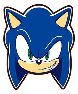 Cuscino per bambini in vello Sonic – Jerry Fabrics
