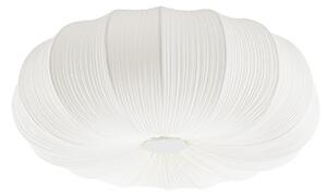 Plafoniera Lindby, Marielle, dimmerabile, Bianco, Soggiorno, Tessuto / Tessile, Scandinavo