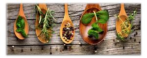 Immagine su tela, 30 x 80 cm Glasspik Kitchen Wooden Spoons - Styler