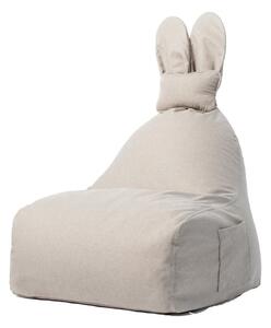 Borsa da divano beige per bambini Funny Bunny - The Brooklyn Kids
