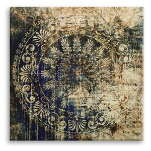 Immagine su tela, 65 x 65 cm Uno Zambino Silver - Styler