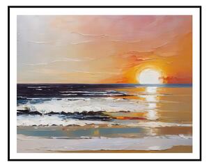 Quadro 40x50 cm Sunset on the Beach