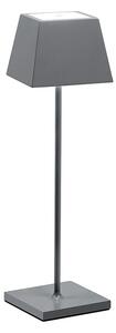 Rossini Siesta SIE003GR lampada da tavolo portatile LED grigia 2,2W IP54