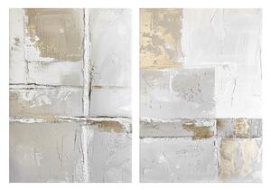 Set di quadri con elementi dipinti a mano 2 pz 50x70 cm Sail – Styler