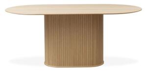 Tavolo da pranzo con piano in rovere 95x180 cm Nola - Unique Furniture