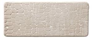Tappetino per il bagno beige in tessuto 50x120 cm Ricochet – douceur d'intérieur