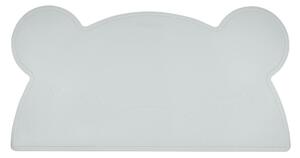 Tovaglietta in silicone azzurro Orso, 48 x 25 cm - Kindsgut