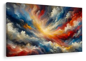Quadro su tela – Tempesta astratta