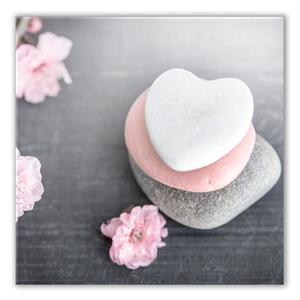 Immagine Glasspik Pietra del cuore, 30 x 30 cm Spa & Zen - Styler