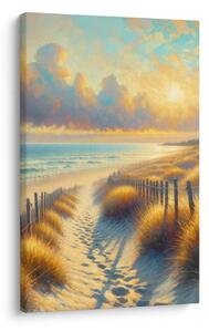 Quadro su tela – Tramonto sul mare