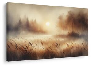 Quadro su tela – Alba nebbiosa