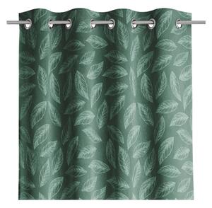 Tenda verde in velluto 140x250 cm Calm – Restilo